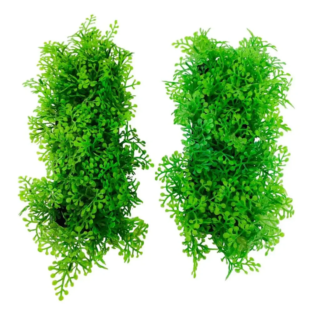 Penn Plax Aquarium Fish Tank Plant Small Green Bunch Plant (2 pack)